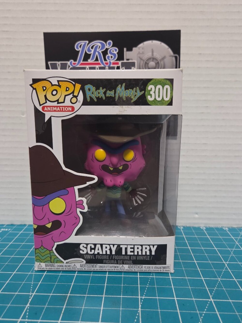 FUNKO POP Animation Rick and Morty Scary Terry 300 Vinyl Figure